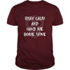 Image of Funny Halloween Shirt Stay Calm and Hand Me Some Wine