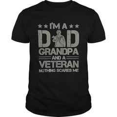 Iam A Dad Grandpa And A Veteran TShirt
