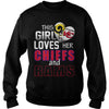 Image of This Girl Loves Her Chiefs And Rams TShirt