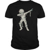 Image of Zombie Dabbing  Halloween Dabbing Skeleton TShirt