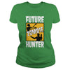 Image of Future Zombie Hunter Funny Halloween T-Shirt