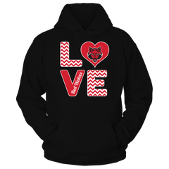 Arkansas State Red Wolves - Stacked Love