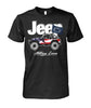 Image of Detroit Lions - American Jeep Car T-shirt