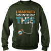 Image of Dolphins I Married T-shirt, Dolphins I Married Hoodies