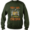 Image of This Girl Loves Chicken Halloween