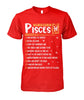 Image of 10 everlasting life rules of Pisces Limited Edition T-shirts
