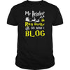 Image of My Reindeer Ran Away So Now I Blog Tshirt
