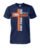 Image of Denver Broncos - All I need today is a little bit of Broncos T-shirt