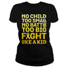 Image of FIGHT LIKE A KID CHILDHOOD CANCER AWARENESS RIBBON TSHIRT