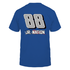 Jr Nation - American Flag Shirt - Patriotic Nascar Shirt