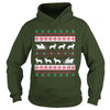 Image of AUSTRALIAN CATTLE DOG SANTA'S REINDEER CHRISTMAS UGLY SWEATER