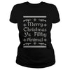Image of MERRY CHRISTMAS YA FILTHY ANIMAL T-SHIRT