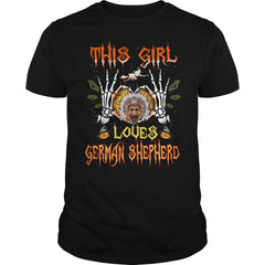 This Girl Loves German Shepherd Halloween