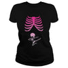 Image of Halloween Kung Fu Skeleton Baby Maternity T-Shirt