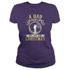Image of A Dad Is For Life Not Just For Christmas T Shirt  Womens Heavyweight Premium Hoodie