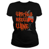 Image of WITCHES BREW WINE T SHIRT FUNNY HALLOWEEN DRINKING