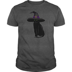 Halloween Cat with Witch Hat