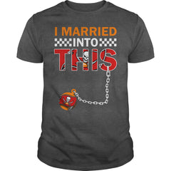 Buccaneers I Married T-shirt, Buccaneers I Married Hoodies