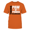 Image of Clemson Tigers Gear - Paw Power