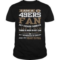 My schedule is crazy and my heart is full49ers