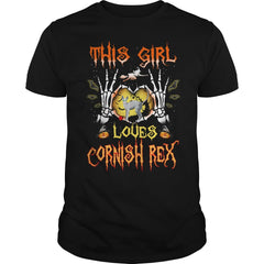 This Girl Loves Cornish Rex Halloween