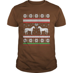 LOVE HORSES CHRISTMAS SWEATER