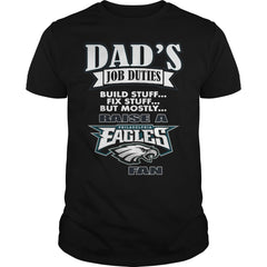 dads job duties raise a eagles fan