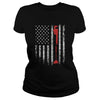 Image of Plumber American Flag Vintage TShirt