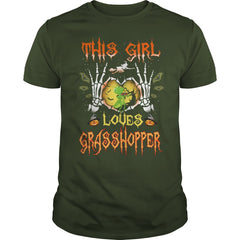 This Girl Loves Grasshopper Halloween