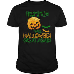 TRUMPKIN SCARY FUNNY T-SHIRT MAKE HALLOWEEN GREAT AGAIN