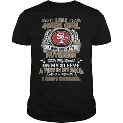 i am a 49ers girl  november