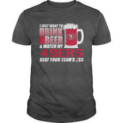 NFL-49ERS 173 DRINK BEER