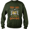 Image of This Girl Loves Goose Halloween