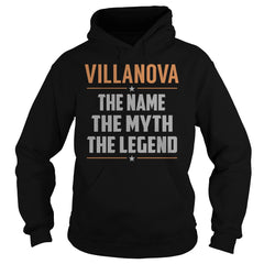 VILLANOVA Shirts The Name The Myth The Legend Name TShirts