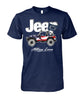 Image of Detroit Lions - American Jeep Car T-shirt