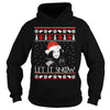 Image of Jon Snow Let it snow Christmas sweater shirt hoodie sweater longsleeve