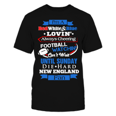 New england patriots fan football Club T-Shirt