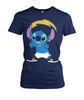 Image of Los Angeles Chargers - Cute Stitch T-shirt