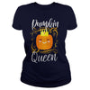 Image of Pumpkin Queen Cute Pumpkin Spice Season Halloween T-shirt