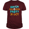 Image of HAPPY HALLOWEEN PARTY 31OCT T SHIRT HALLOWEEN