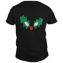 new Christmas holly leaves vector art
