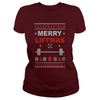 Image of GYM MERRY LIFTMAS CHRISTMAS UGLY SWEATER
