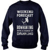 Image of Weekend bowhunting - With a chance of drinking T-Shirt_1