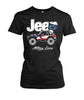 Image of Detroit Lions - American Jeep Car T-shirt