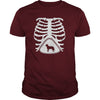 Image of Maternity Skeleton Shirt, NATIVE AMERICAN INDIAN T-shirt