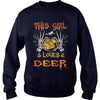 Image of This Girl Loves Deer Halloween