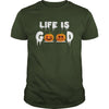 Image of Life is Funny Halloween pumpkin 2017 T shirt