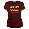 Image of Men's Vietnam Veteran Shirt - Army