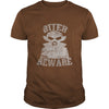Image of Biter Beware Funny Vampire Halloween Distressed T-Shirt