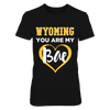 Image of Wyoming You Are My Bae - Womens Wyoming Cowboys Shirt